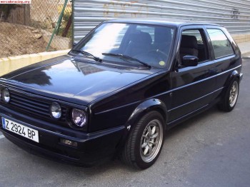 Se vende o cambia golf mk2 con motor a3 turbo