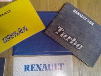 Manual de epoca de r5 gt turbo