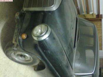 Vendo mercedes 190d de los años 60