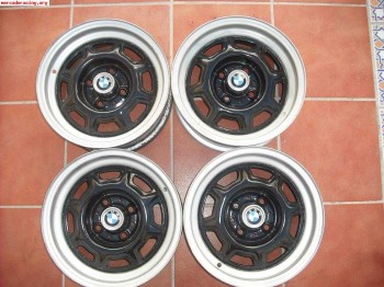 4 llantas replica bmw 2002 y volante sport de bmw e21