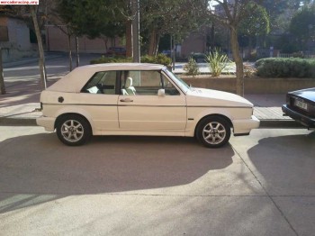Vendo golf cabriolet karmann 1.8 112 cv del 87. 3600 euros
