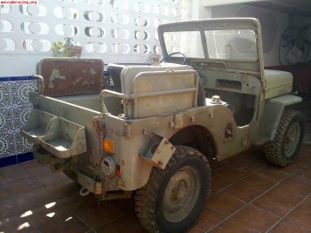 Vendo jeep willys viasa militar cj3b