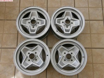 Vendo llantas clasicas marca stral 13x5,5 ideles para seat f