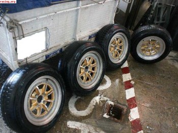 Llantas braid para seat o simca de 13x6,5