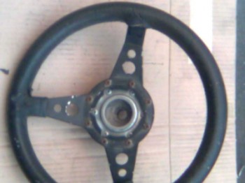 Volante de piel clasico