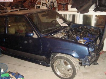 Renault 5gtt blue sport