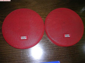 Tapas de altavoces martini racing original 