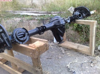 Se vende puente trasero de disco de 124