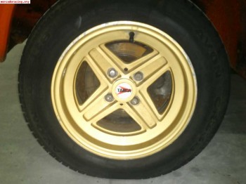 Llantas targa de 7  (originales no replica)