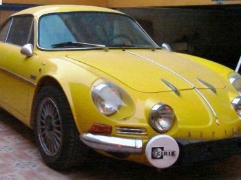 Renault alpine o dinalpin berlinette a110 1600 sx