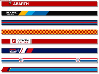 Franjas decorativas autoadhesivas --------------------------