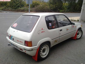 Se cambia peugeot 205 rallye en perfectas condiciones.