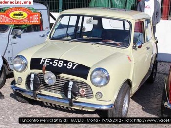 Austin mini 850 preparação downton replica ralie monte carlo