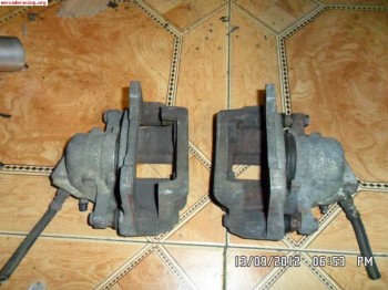 Pinzas de freno delanteras de fiat uno turbo