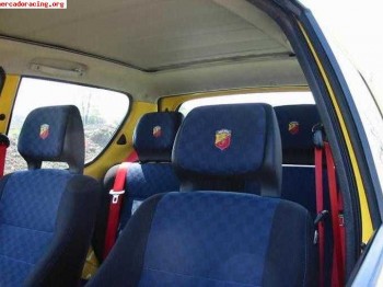 Cinturones rojos seicento sporting abarth
