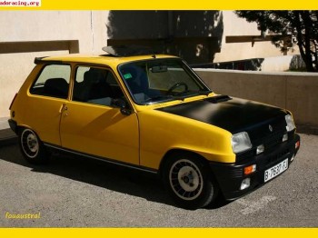 Vendo renault 5tx 1400 recién restaurado integro.