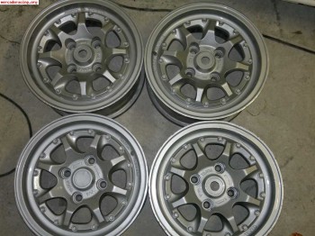 Llantas targa tv4 13 4x108 dos piezas