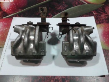 Pinzas traseras y delanteras r8,r10 alpine a110