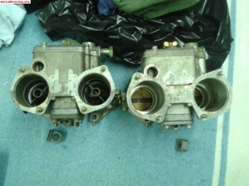 Caburador doble cuerpo webber 40