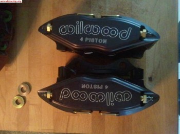 Vendo pinzas de freno wilwood powerlite 4 pistones para esco