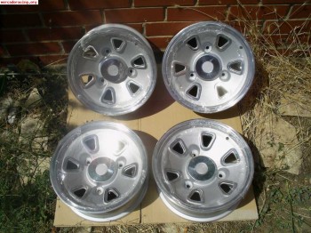 Llantas targa  renault 8 -alpine