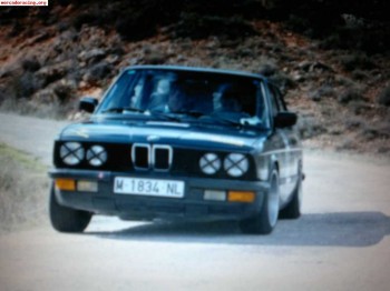 Bmw 520i shadow line e-28 (87) 130 cv. 6 cil. 2.000€