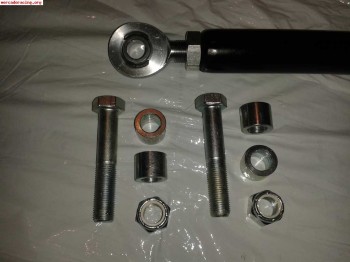 Barras panhard seat 124 gr.2, regulables con rotulas uniball