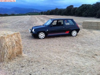 Renault 5 gtturbo fase2 - 1989. negro perla