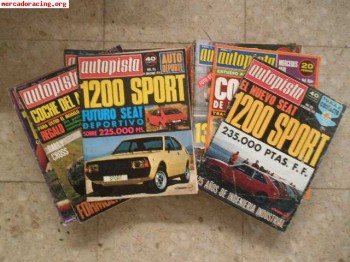 Lote de revistas autopista