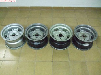 Vendo 2 juegos de llantas, ats 8x13 y targa 7x13