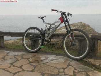 Bicicleta de descenso.