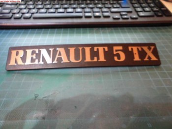 Anagrama renault 5 tx