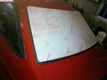 Cristal policarbonato trasero escort mk2