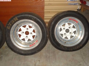 Busco llantas tipo pls, braid, mad in,..simca rallye