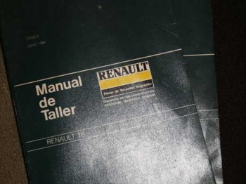 Manuales de taller renault 18 y seat ronda