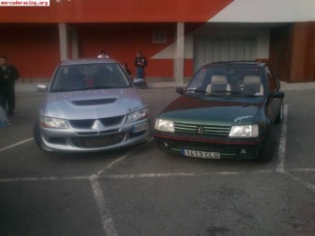 Se vende o cambia 205 1.4i loock gti roland garros