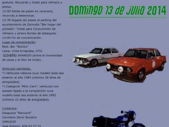 Xvii concentracion de clasicos goiherri erandio 13 de julio