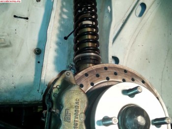 Suspension delantera seat 131 carreras