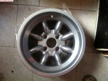 Vendo llantas compomotive (minilite) 8x13 et-12 nuevas