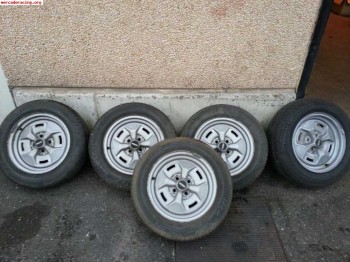 Vendo 5 llantas seat 132
