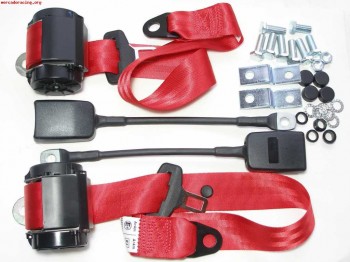 Vendo cinturones rojos nuevos seay 124 y 1430