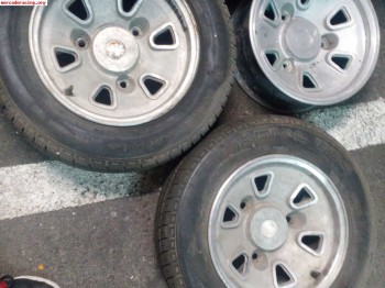 3 llantas targa margarita para alpine,r8, salpicadero r8