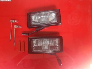 Faros largo alcance cristal blanco renault supercinco gt tur