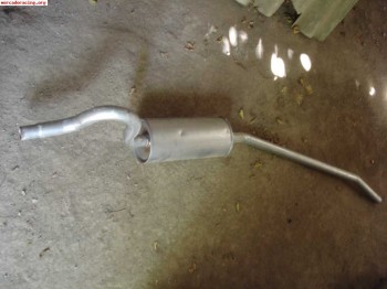 Tubo de escape de seat 132