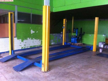Elevador istobal 4 columnas 600€