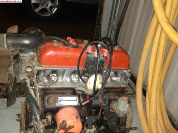 Motor r8 ts y colectores y carburador r12ts