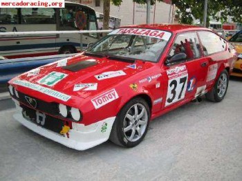 Vendo alfa romeo gtv6 2.5  competicion hecho en 2005 solo 3