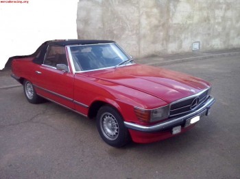 Mercedes 190 ponton y mercedes 450 sl r107