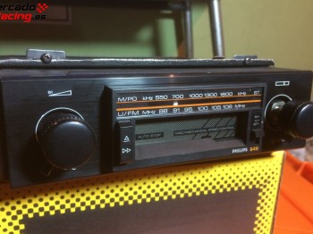 Radiocasette para coche clásico 
