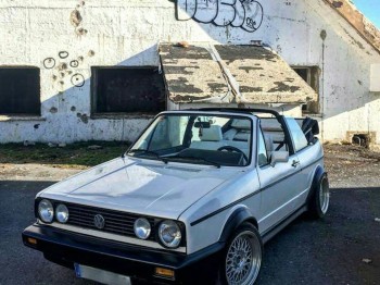 Vendo/cambio golf cabrio mki quarttet karmann 1.8 8v